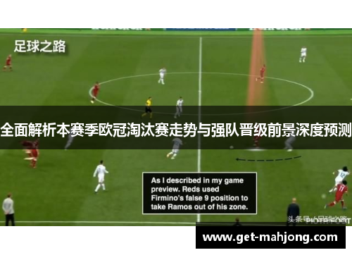 全面解析本赛季欧冠淘汰赛走势与强队晋级前景深度预测